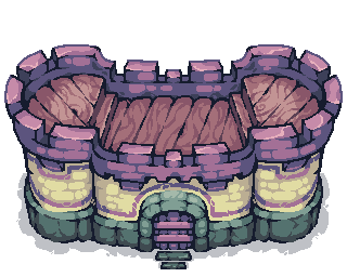 Purple castle