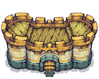Yellow castle
